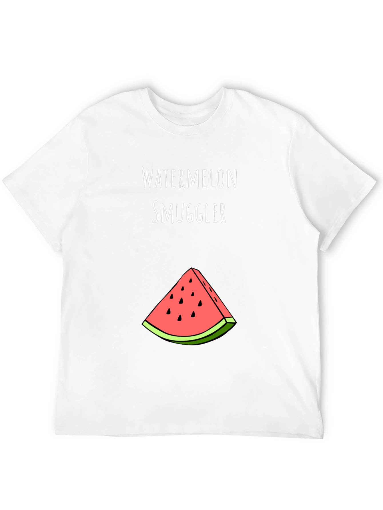 Black Watermelon Smuggler Graphic Tee view 12