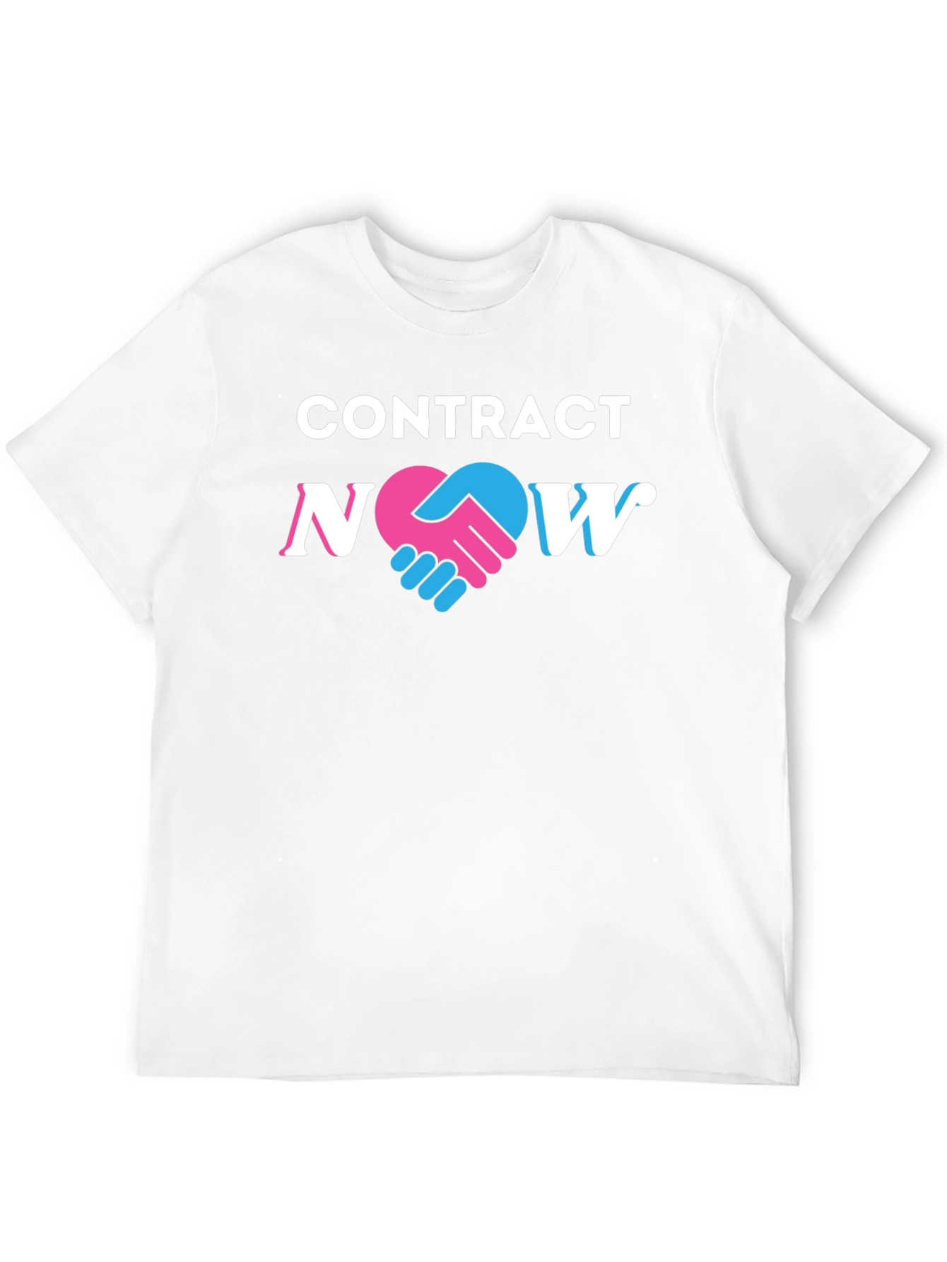 Contract Now Black Graphic Tee - 12