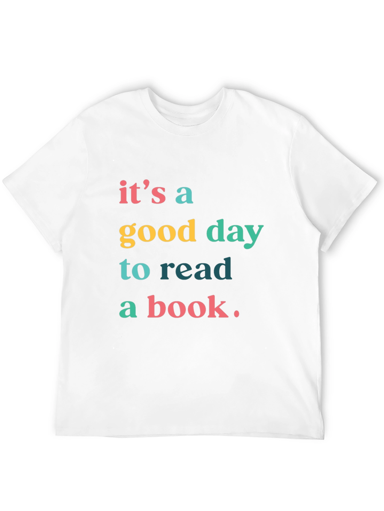 Black It's A Good Day to Read a Book T-Shirt view 12