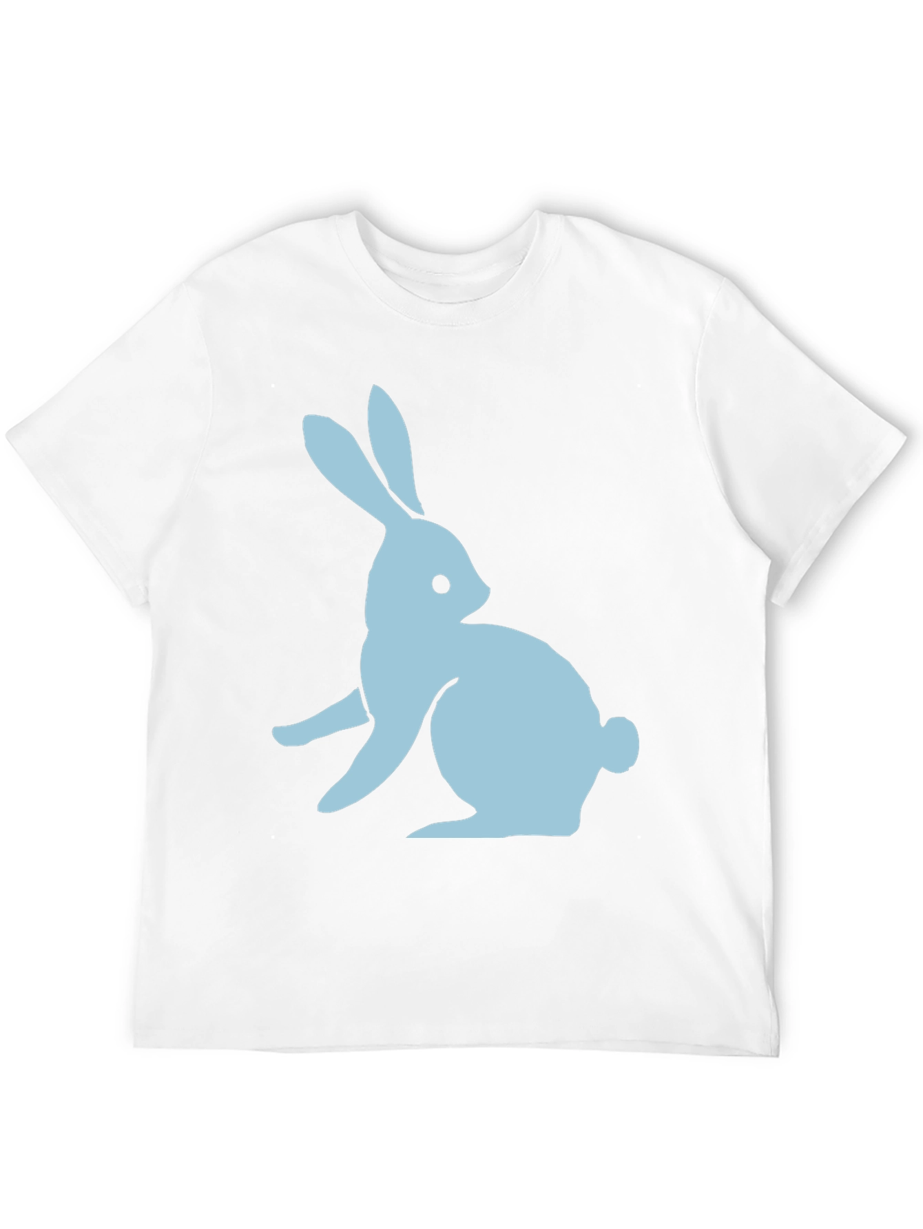 Black Bunny Graphic Tee - Soft Cotton Casual Wear view 12