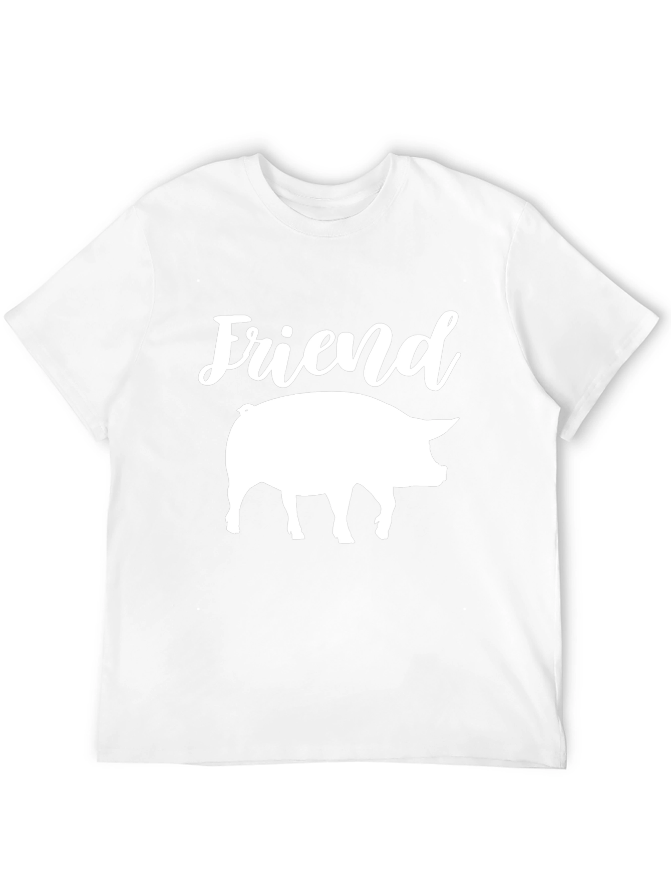 Black Pig Friend Graphic T-Shirt view 12