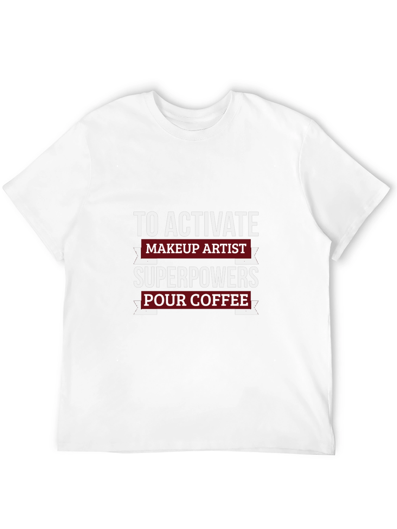 Black Makeup Artist Superpowers T-Shirt - Coffee Lover Tee view 12