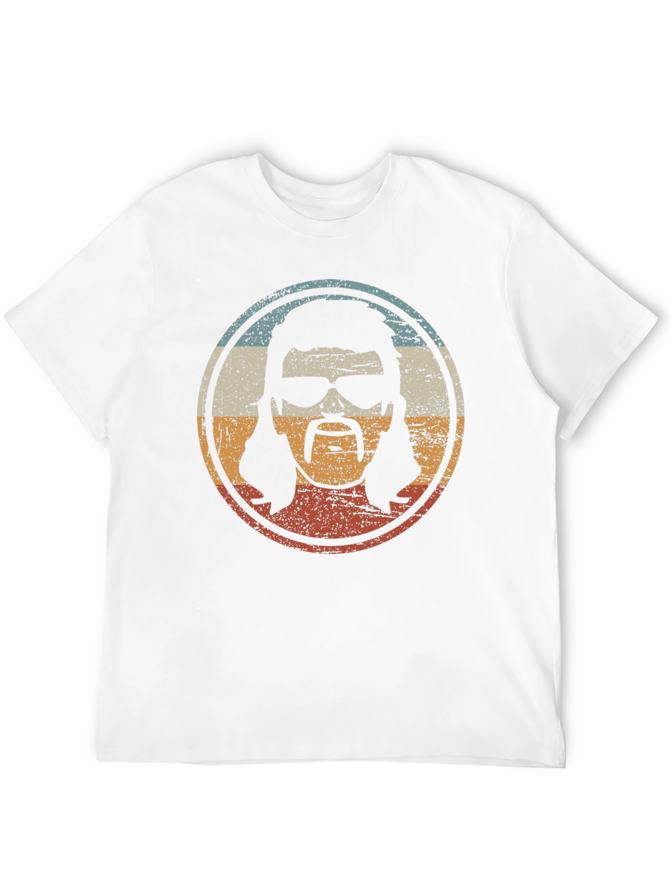 Black Retro Mullet T-Shirt - Vintage Style Tee view 12