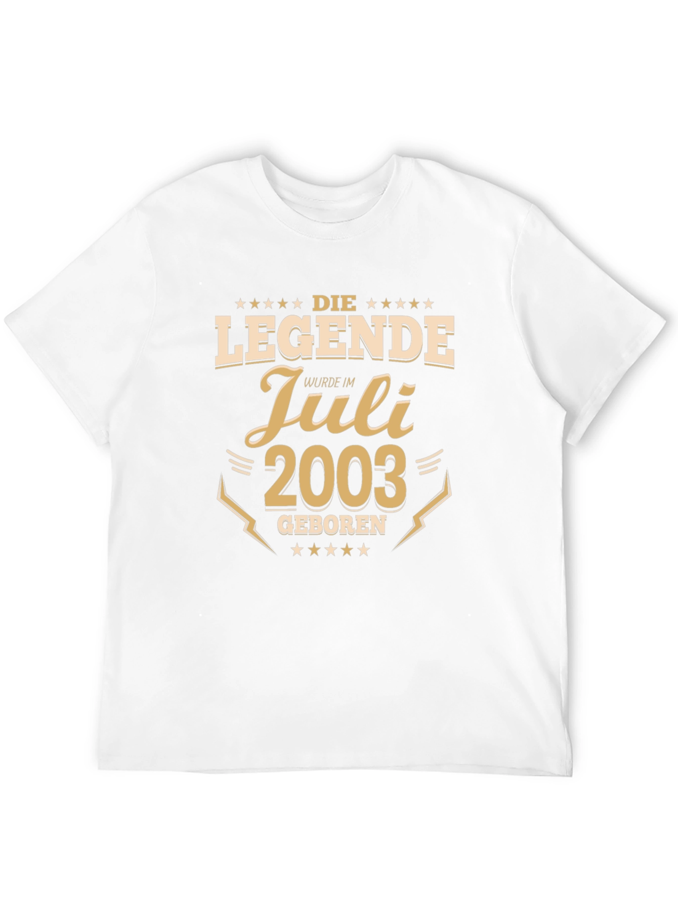 Black Legend Born in July 2003 T-Shirt view 12