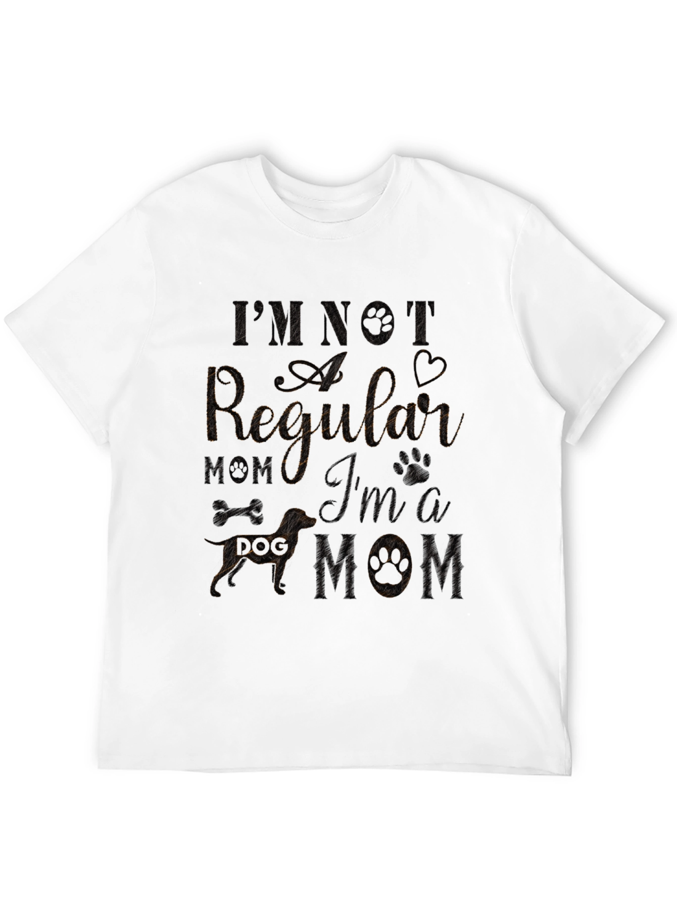 Black Dachshund Mom T-Shirt - Unique Dog Lover Apparel view 12