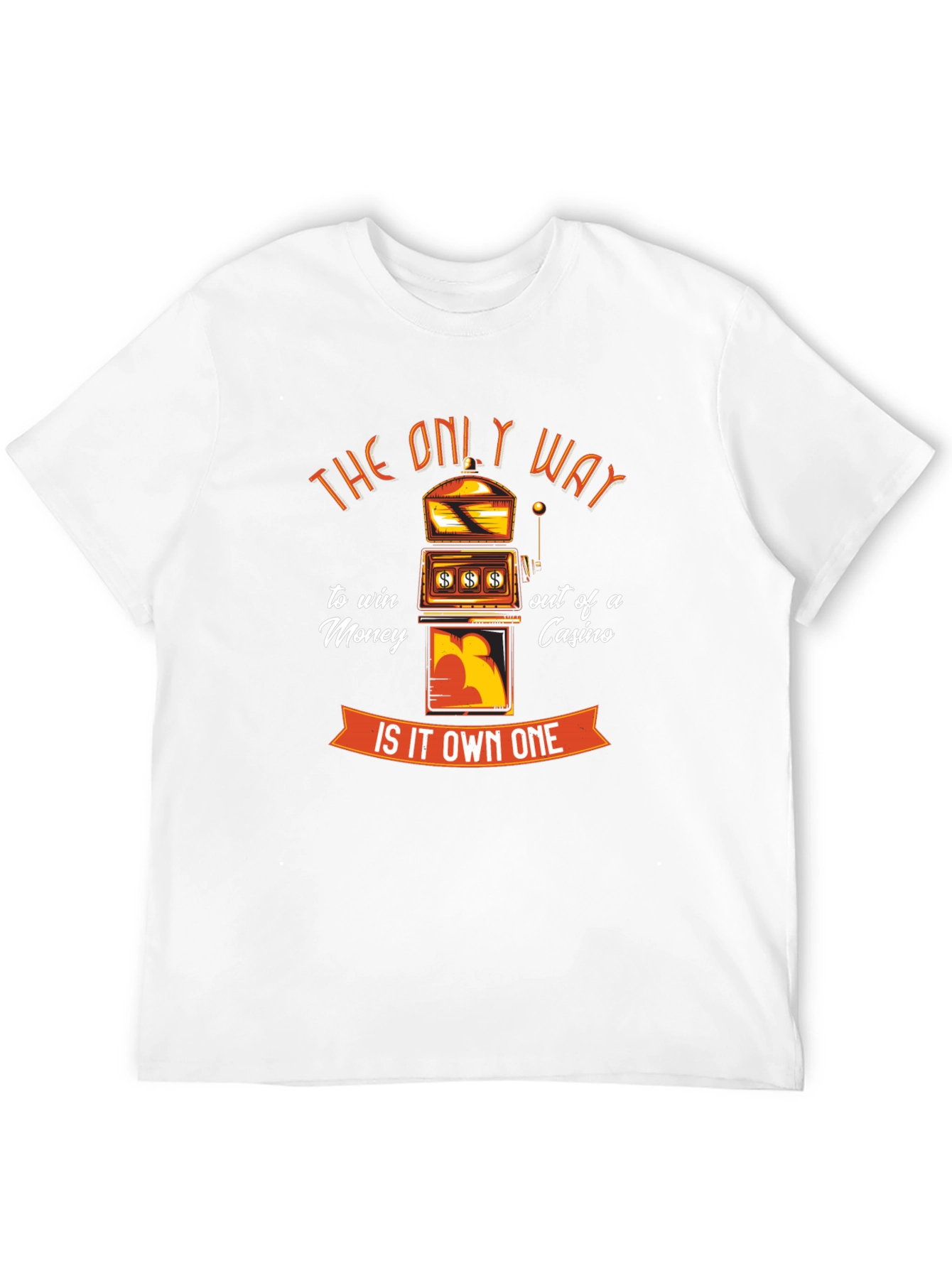 Black Own a Casino T-Shirt view 12