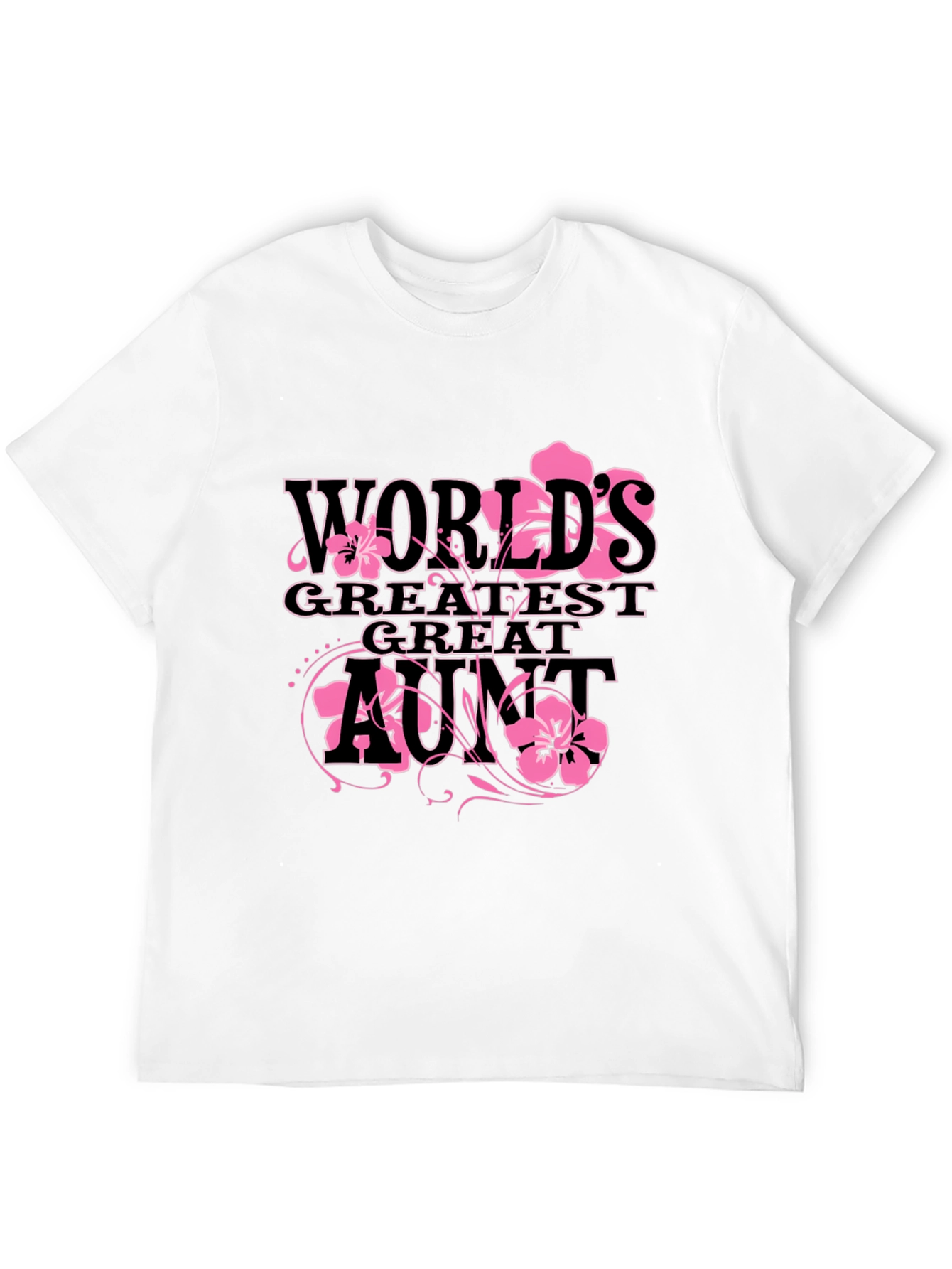 Black World's Greatest Great Aunt T-Shirt view 12
