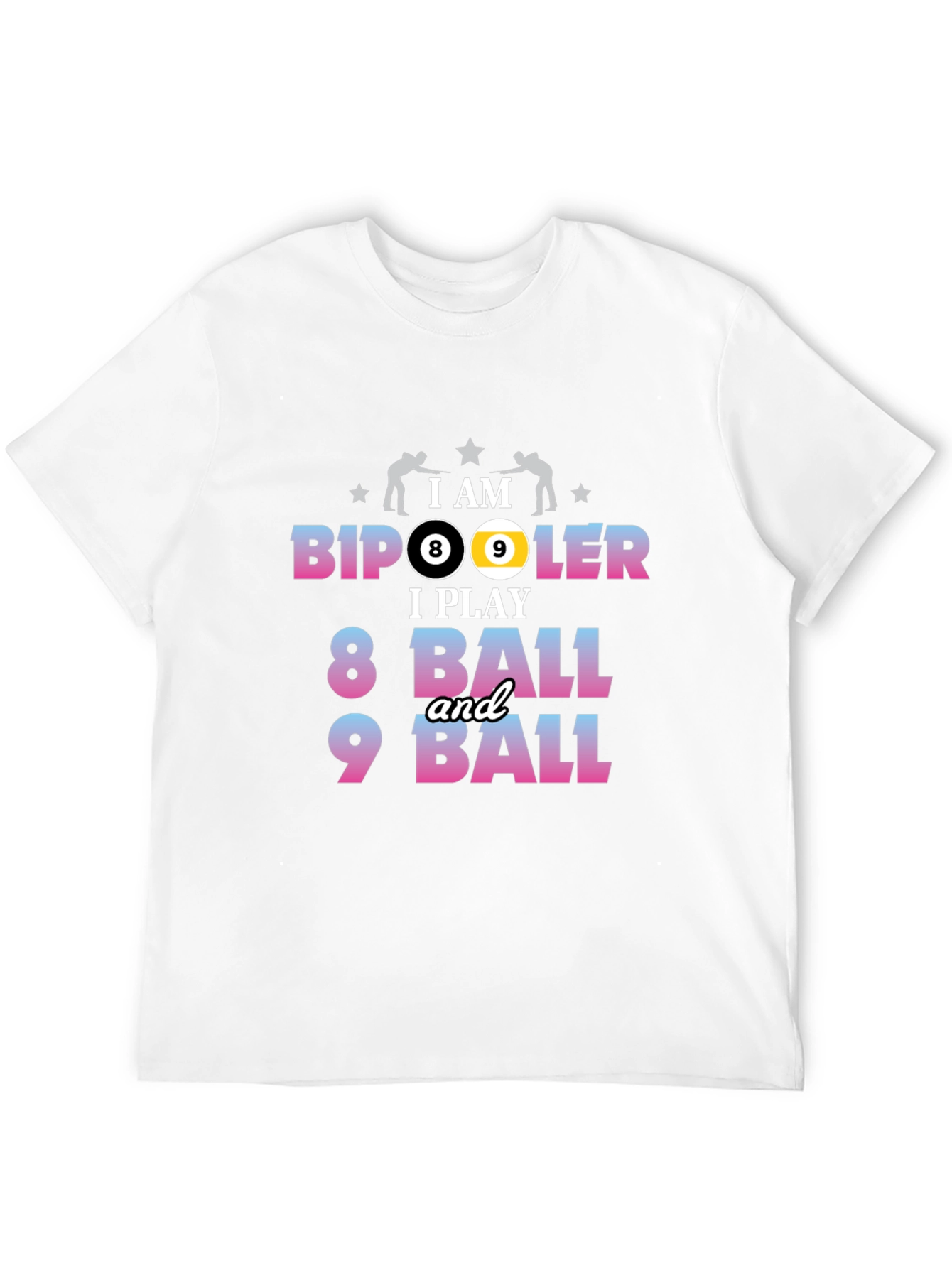 Bipooler Billiards T-Shirt - 8 Ball & 9 Ball - 12