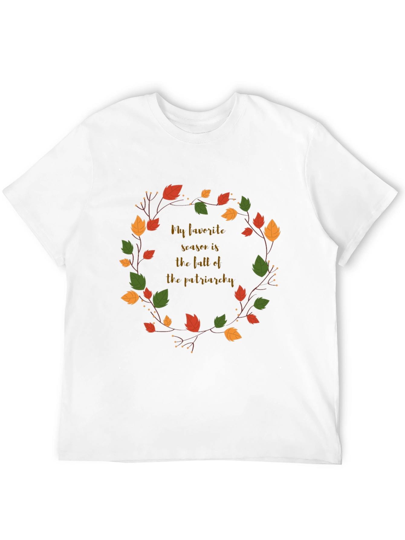 Black Fall of Patriarchy Graphic Tee view 12