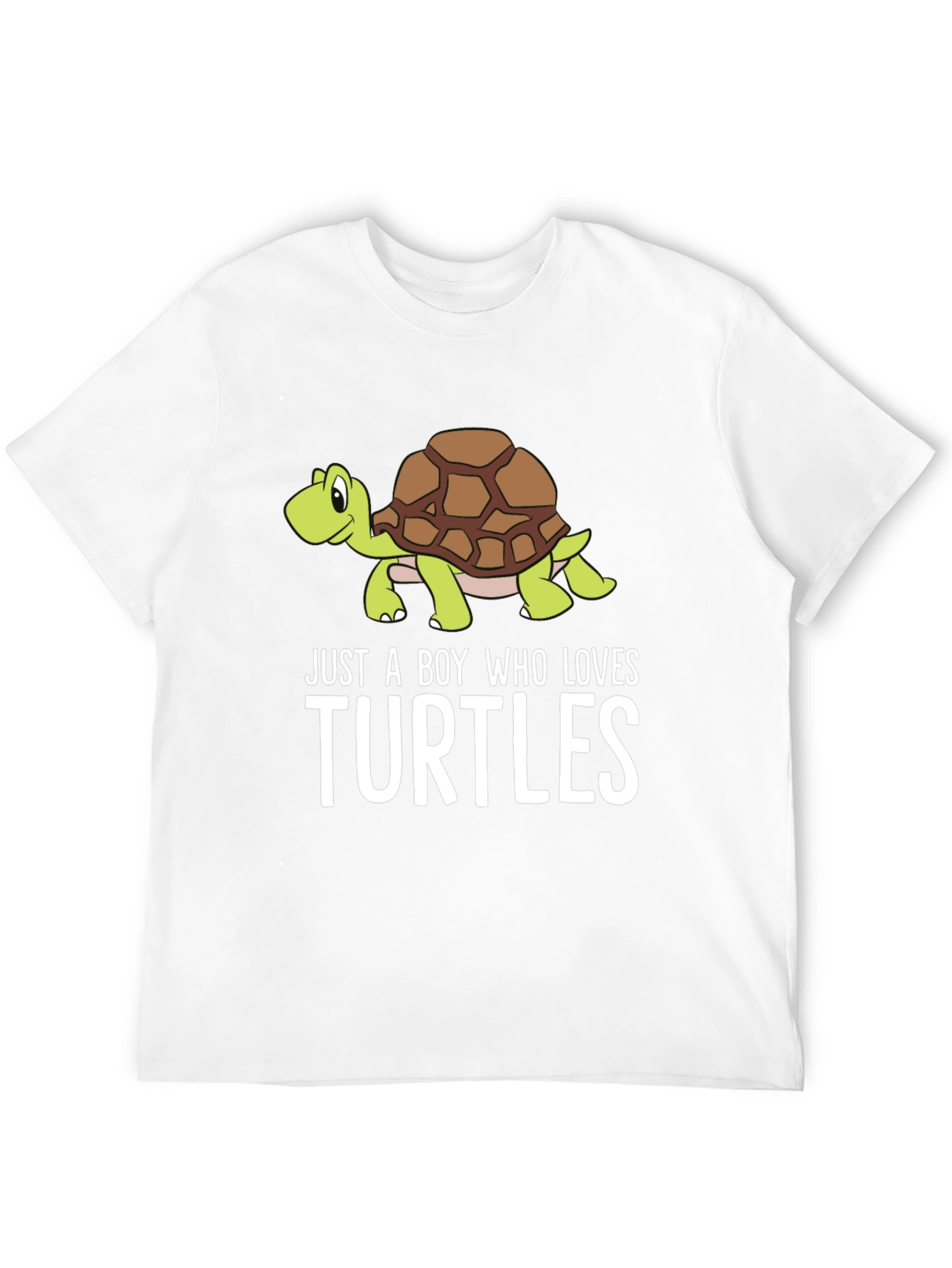 Black Turtle Lover T-Shirt - Cute Cartoon Graphic Tee view 12