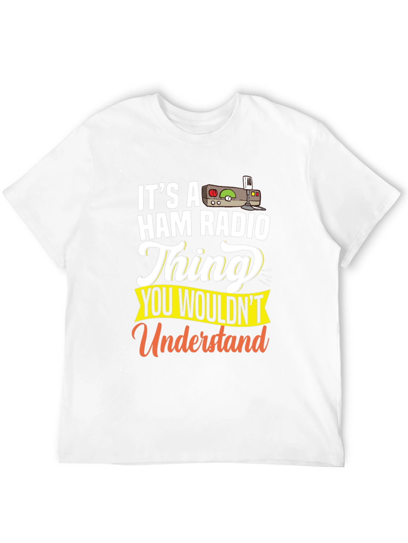 Black Ham Radio Thing T-Shirt view 12