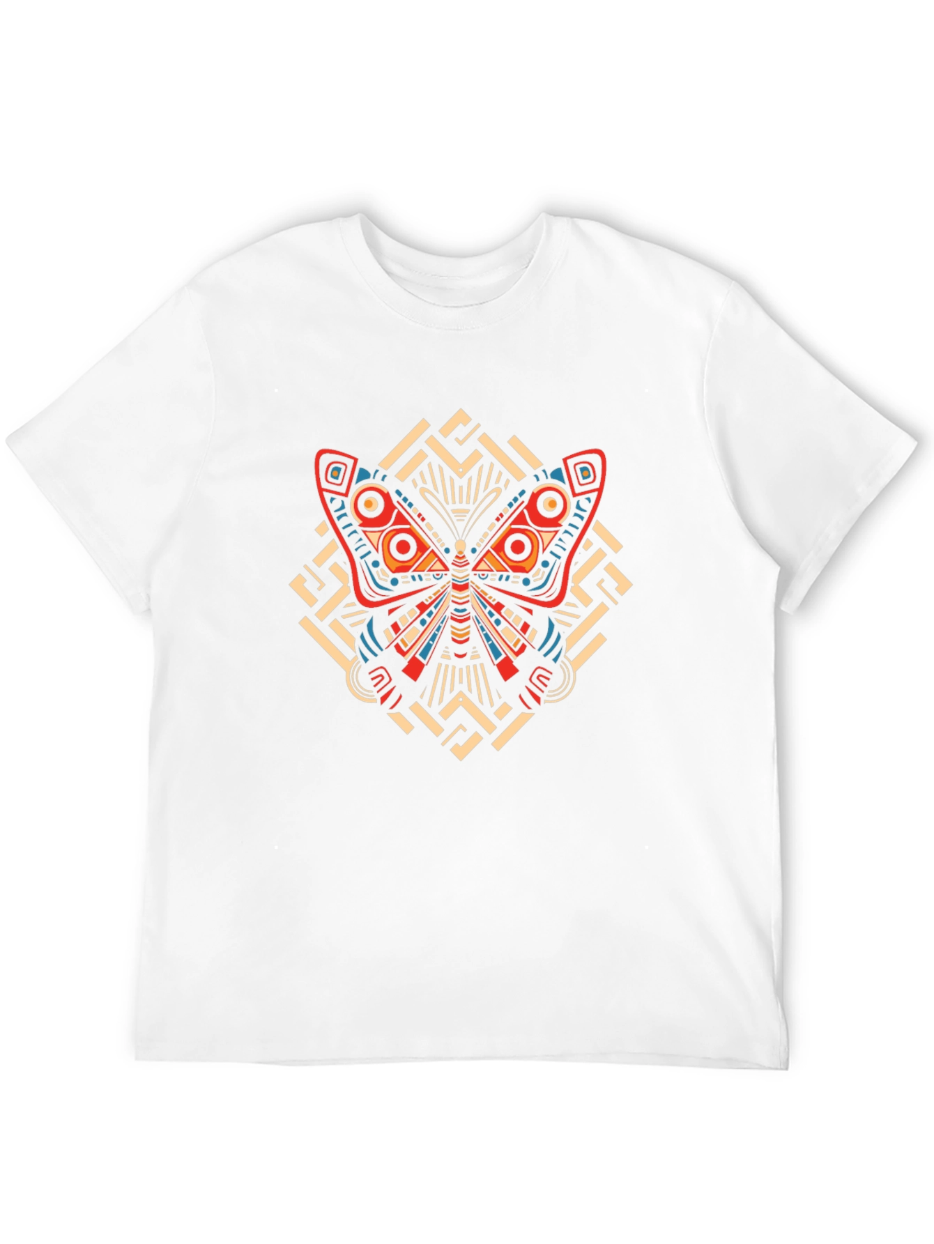 Black Butterfly Graphic Print Crew Neck T-Shirt view 12