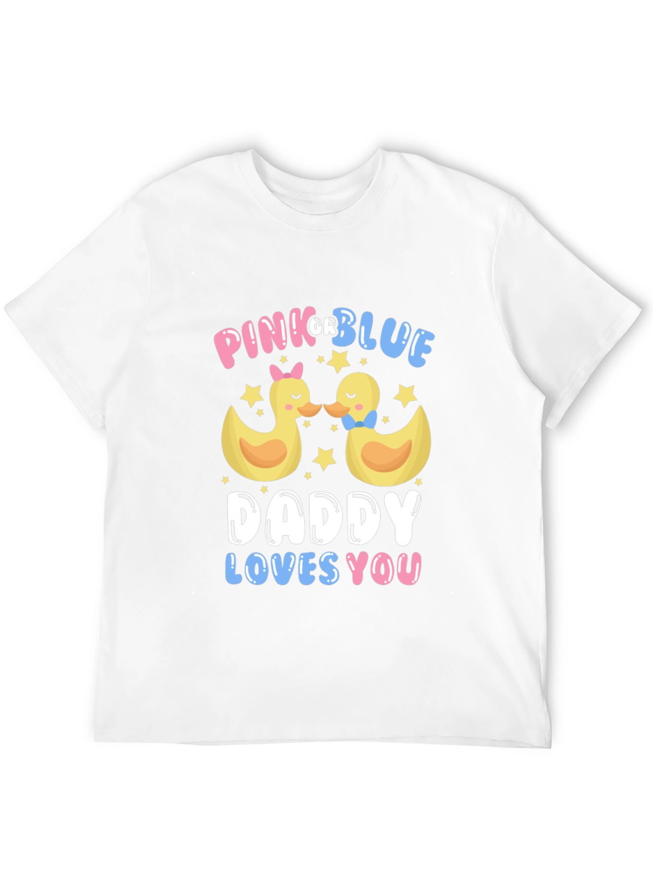 Pink or Blue Daddy Loves You T-Shirt - 12