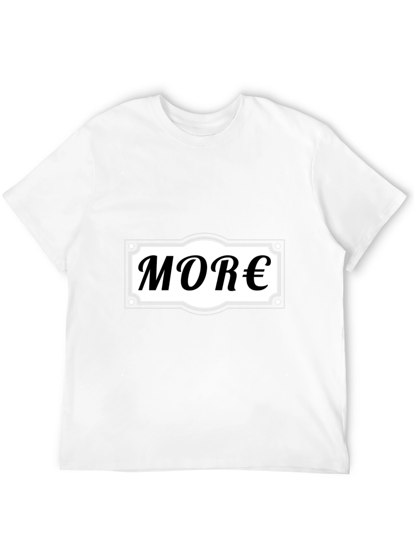 Black More Money T-Shirt - Black Graphic Tee view 12