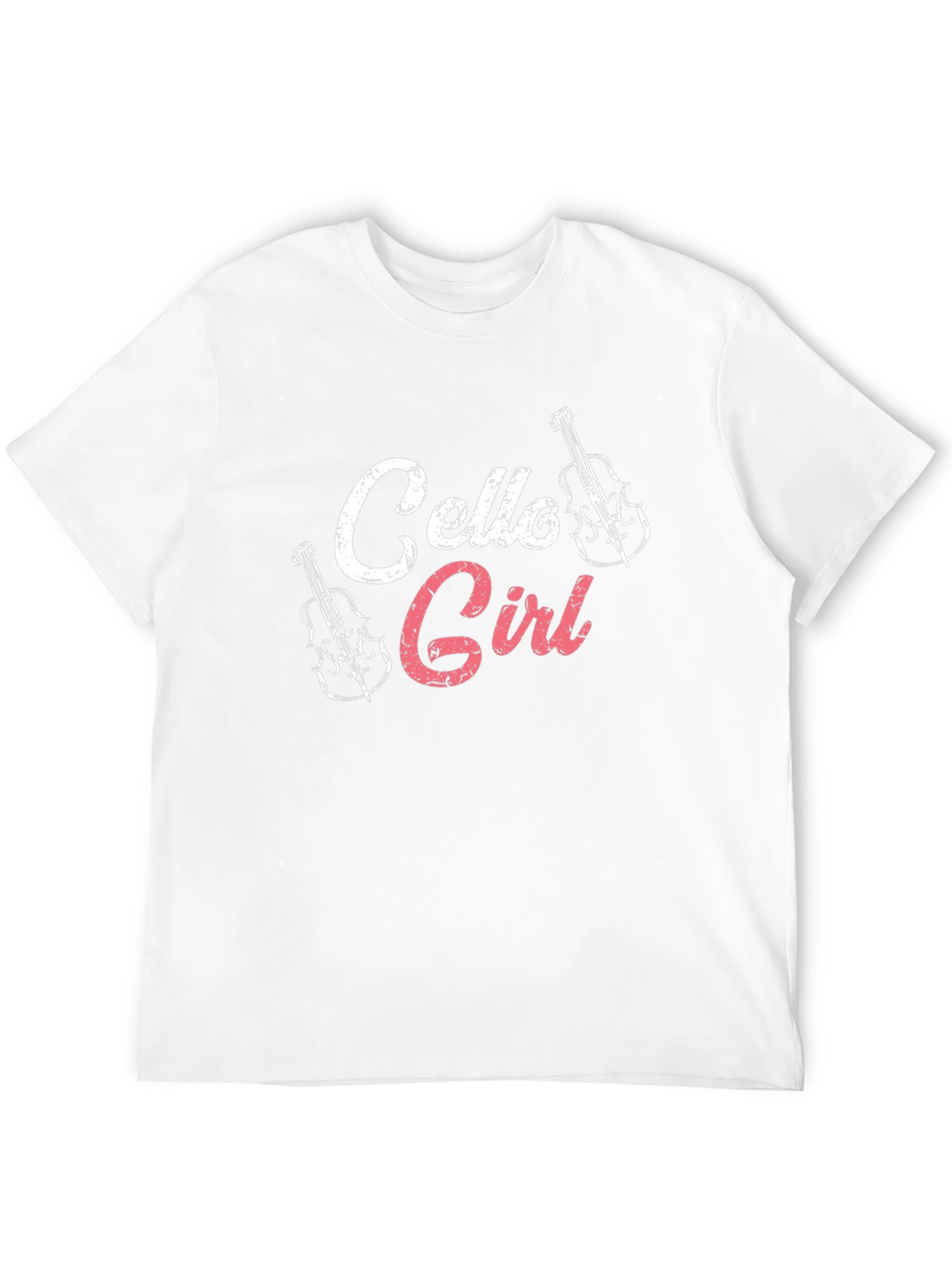 Black Cello Girl T-Shirt - Musical Instrument Tee view 12