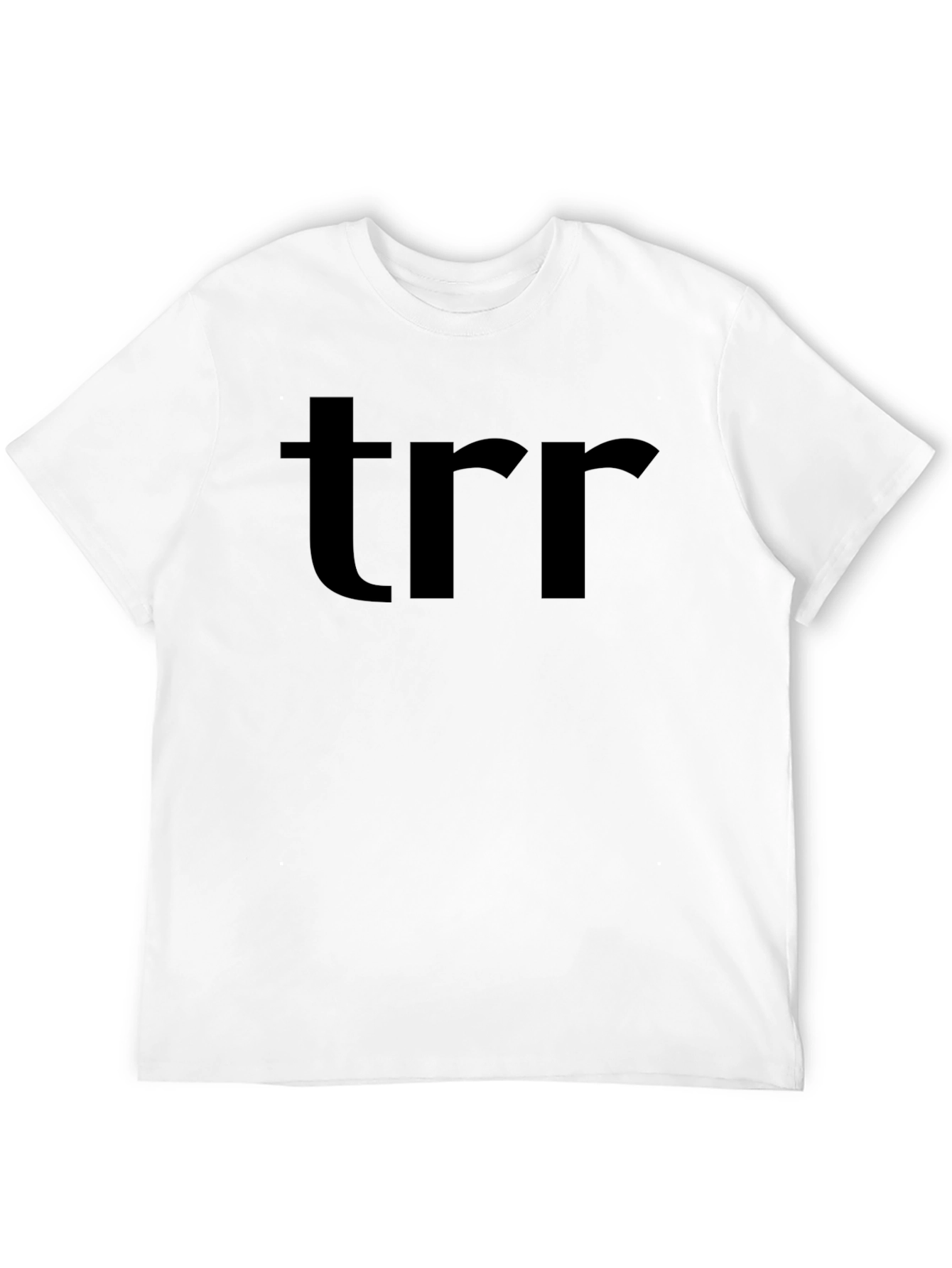 Black TRRR Graphic T-Shirt - Classic Fit Black Tee view 12