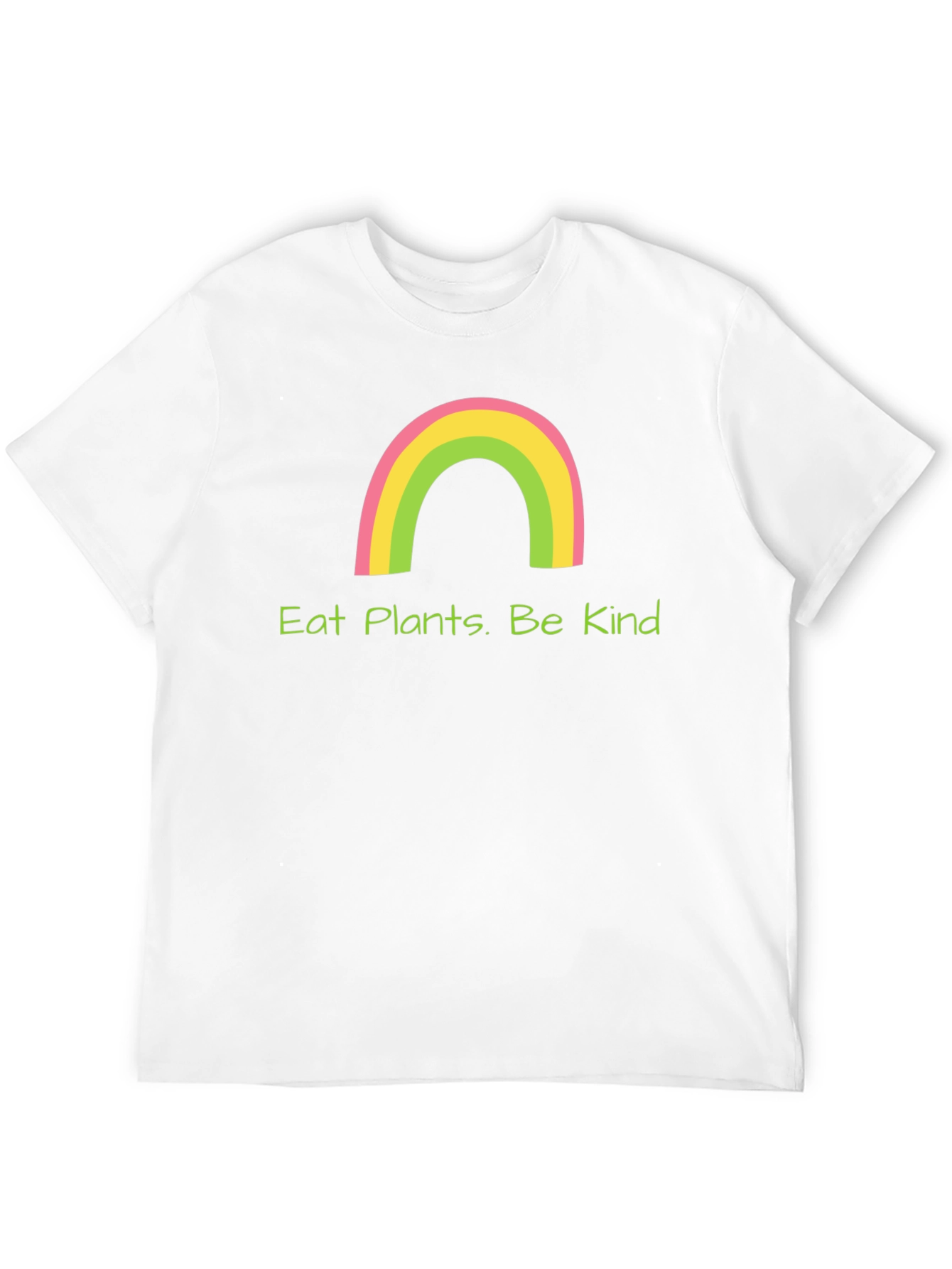 Black Eat Plants. Be Kind T-Shirt view 12