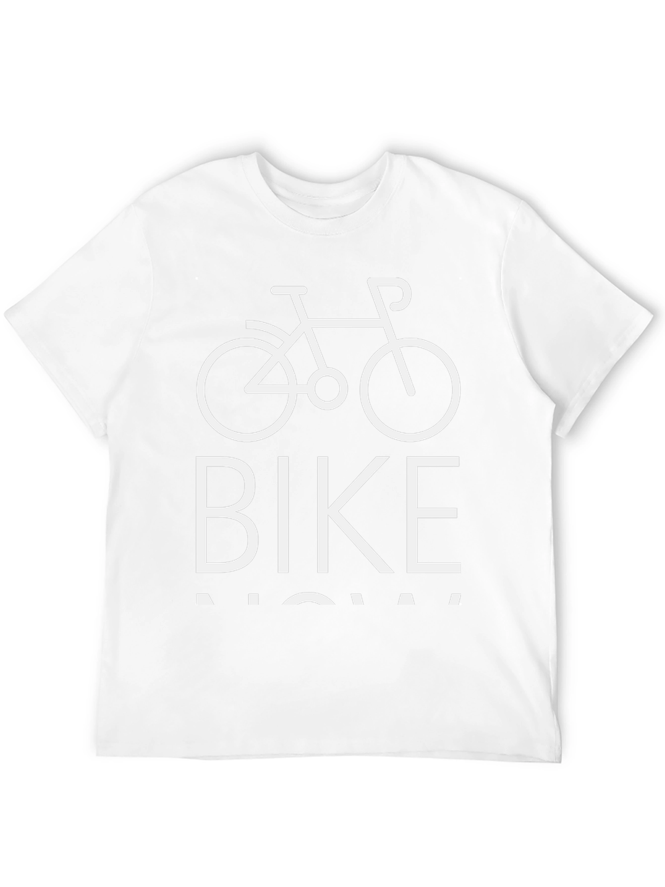 Black Bike Now T-Shirt - Black Cotton Blend view 12