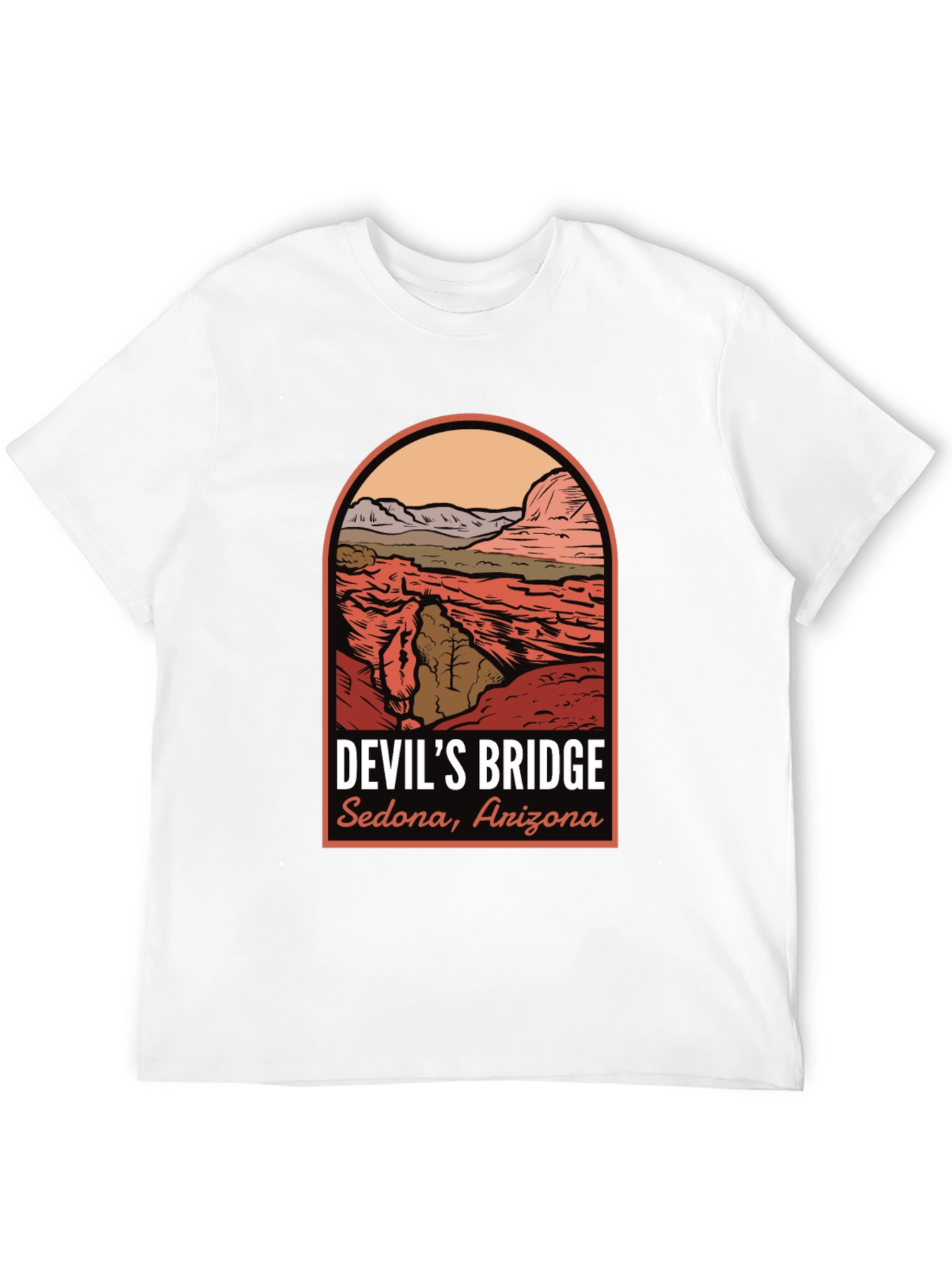 Devil's Bridge Arizona Graphic Tee - Sedona Adventure Shirt - 12