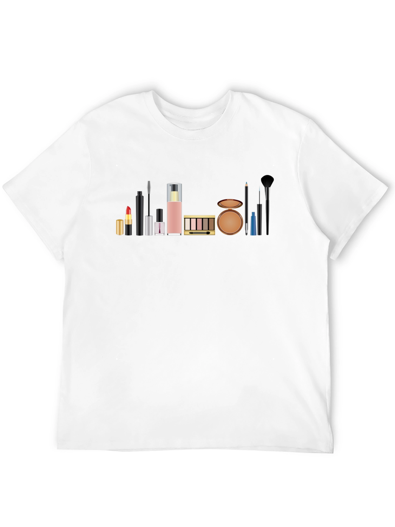 Black Makeup Lover's T-Shirt view 12