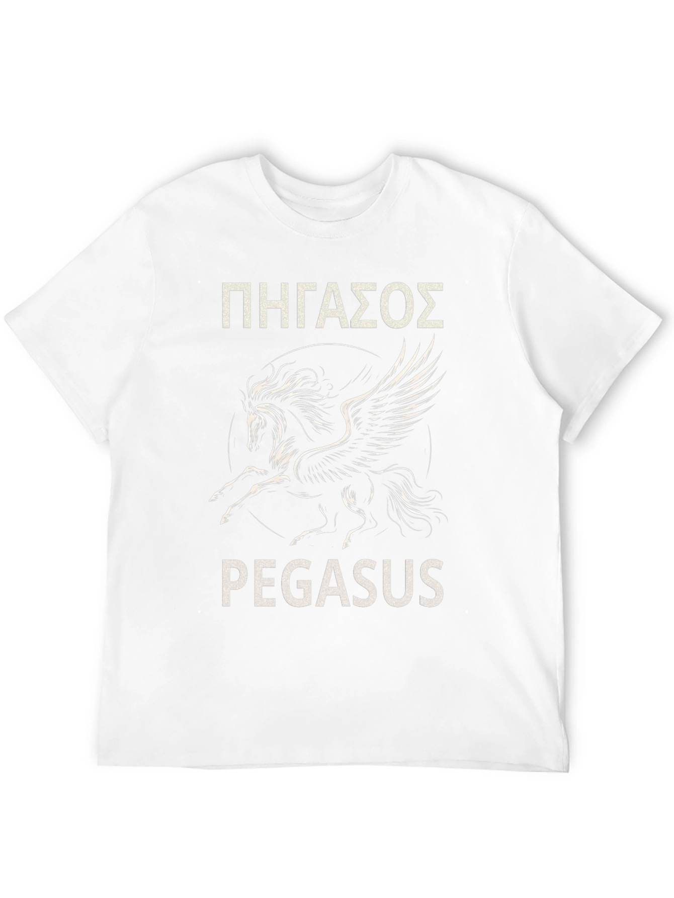 Black Pegasus Graphic T-Shirt - Mythical Creature Design view 12