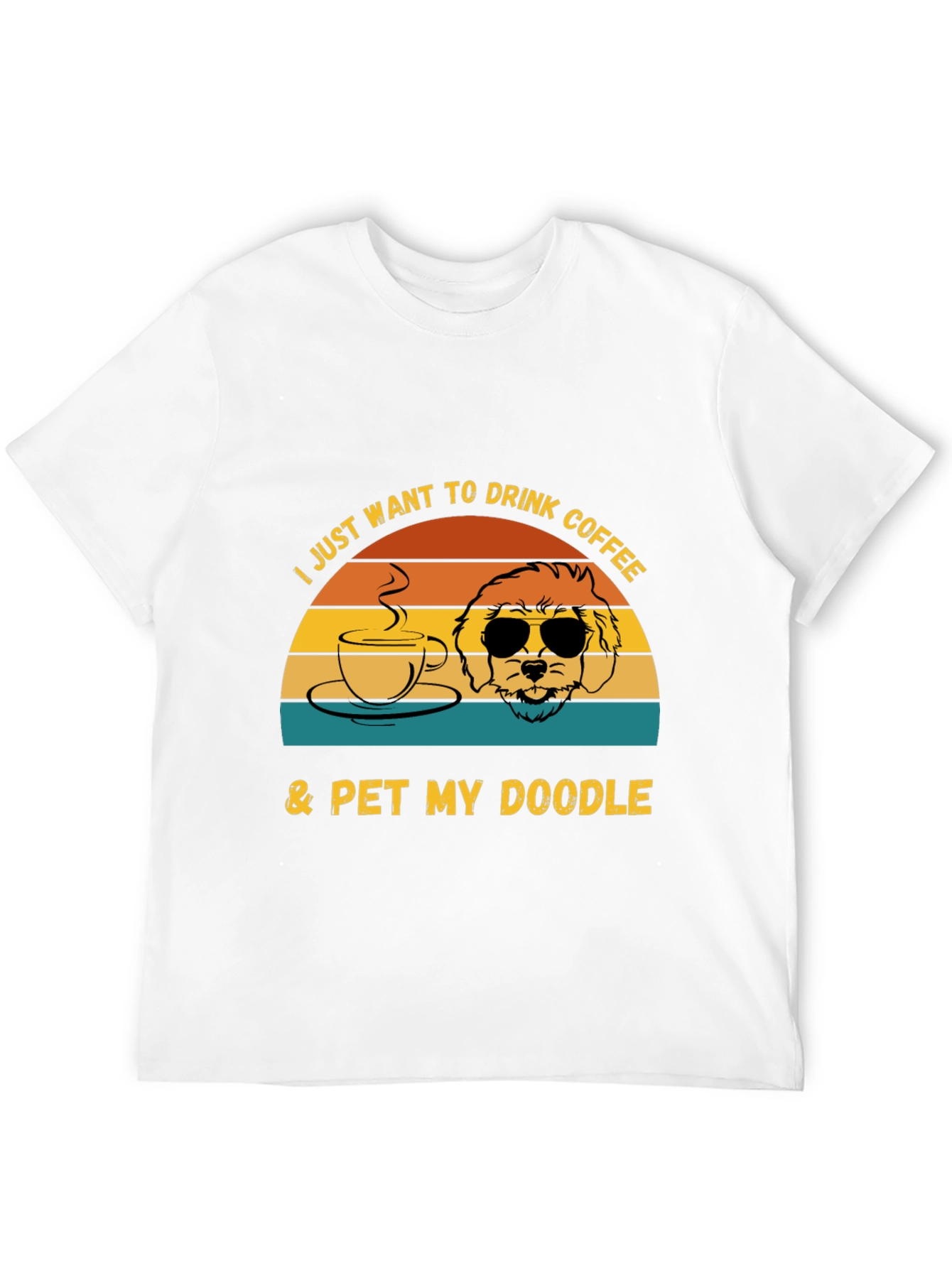 Black Coffee & Doodles T-Shirt - Perfect for Dog Lovers view 12