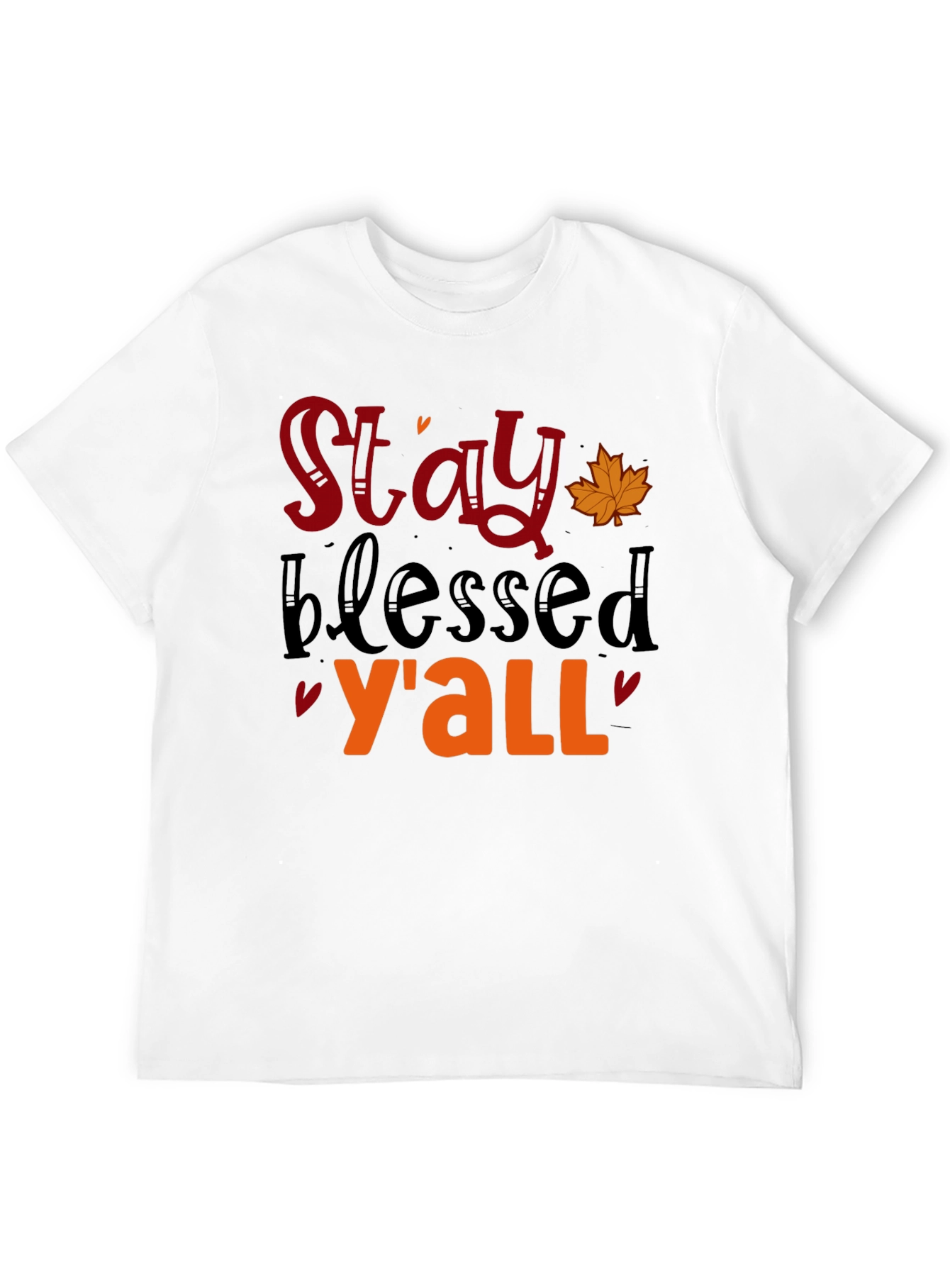 Black Stay Blessed Y'all Graphic Tee view 12