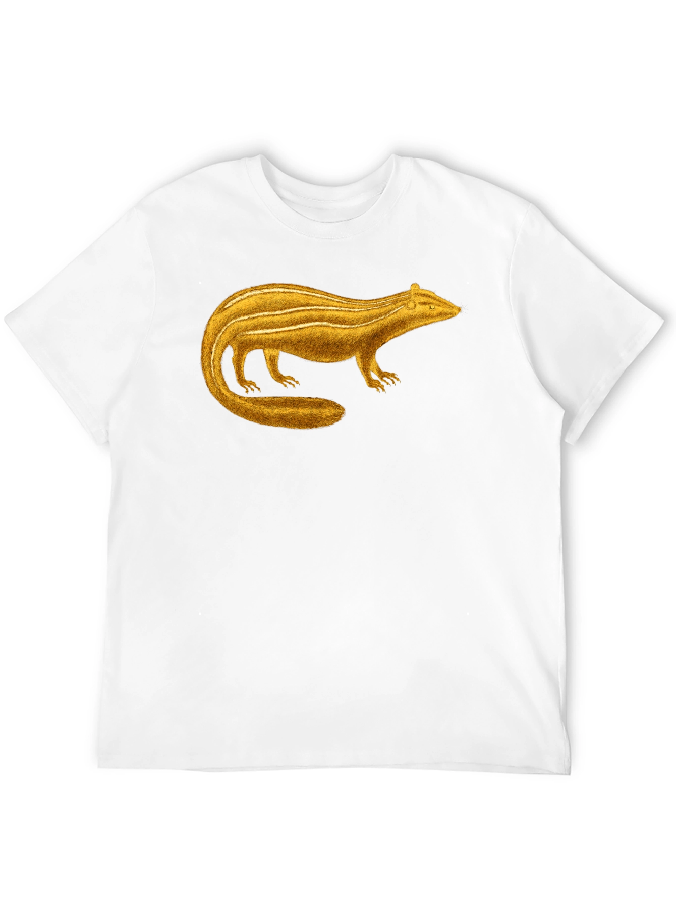 Black Golden Bandicoot Graphic Tee - Unisex Black T-Shirt view 12