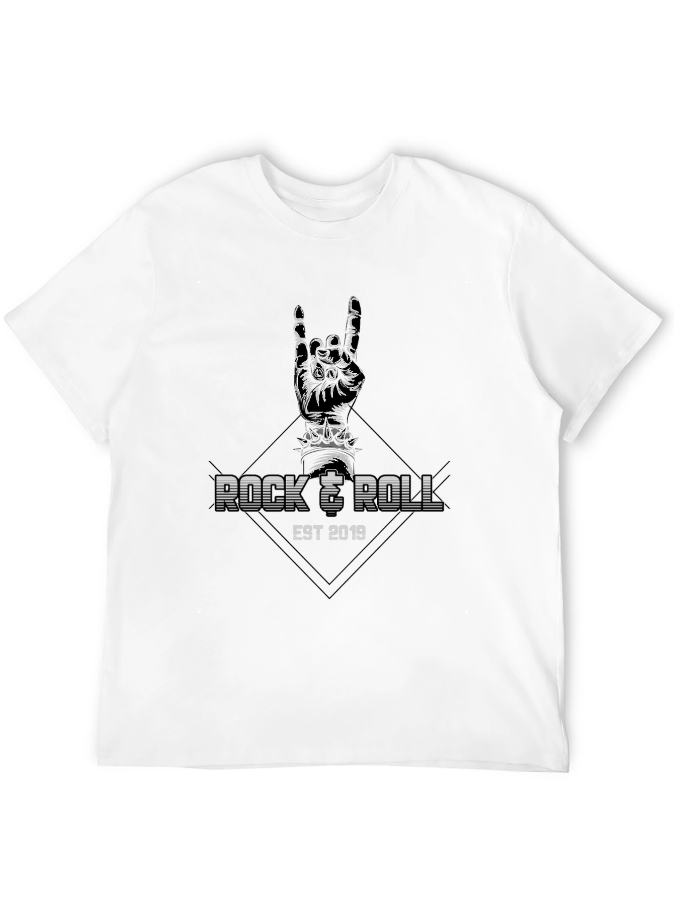 Black Rock & Roll EST 2019 Graphic T-Shirt view 12
