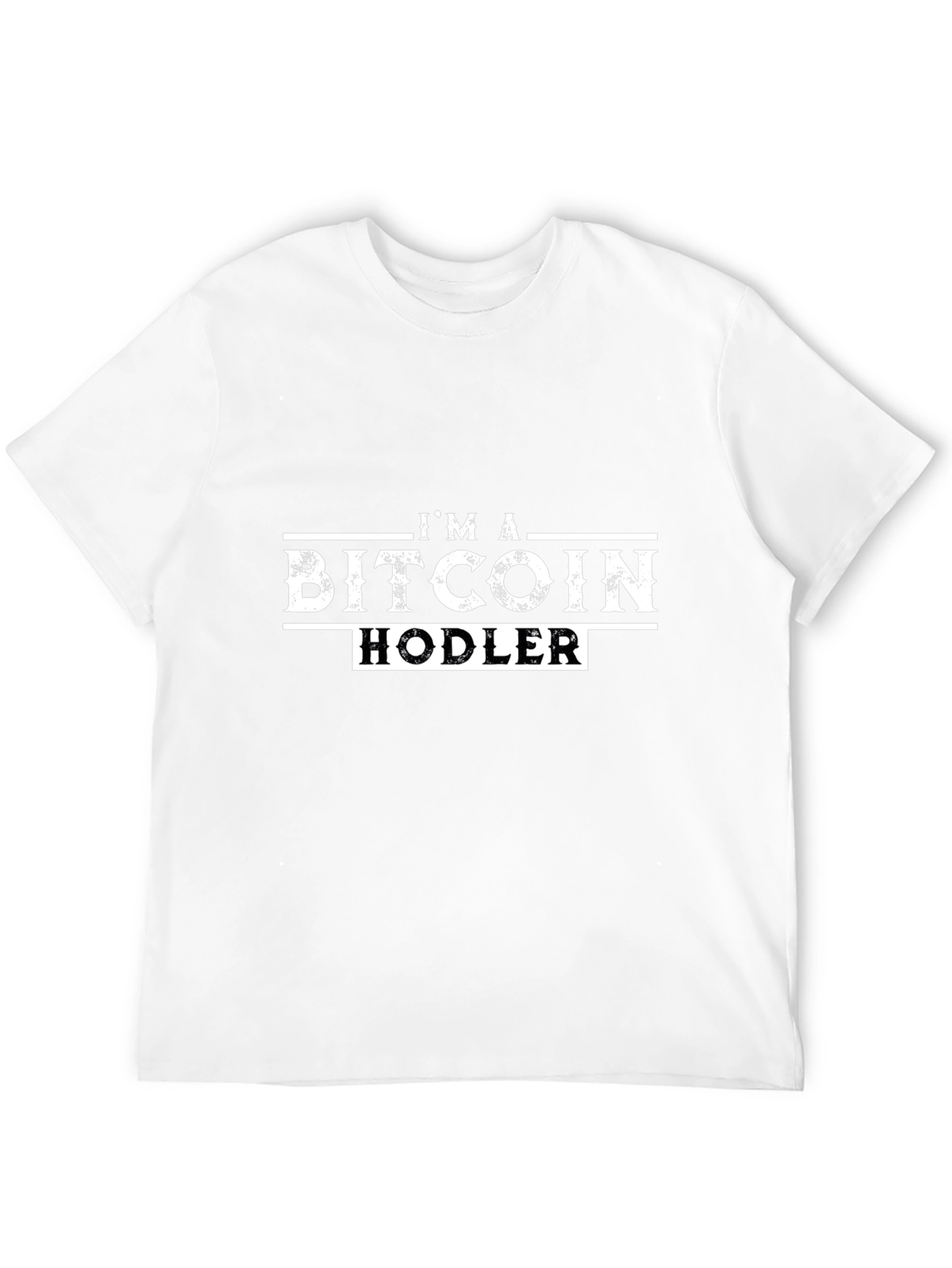 Black Bitcoin HODLer Black T-Shirt view 12