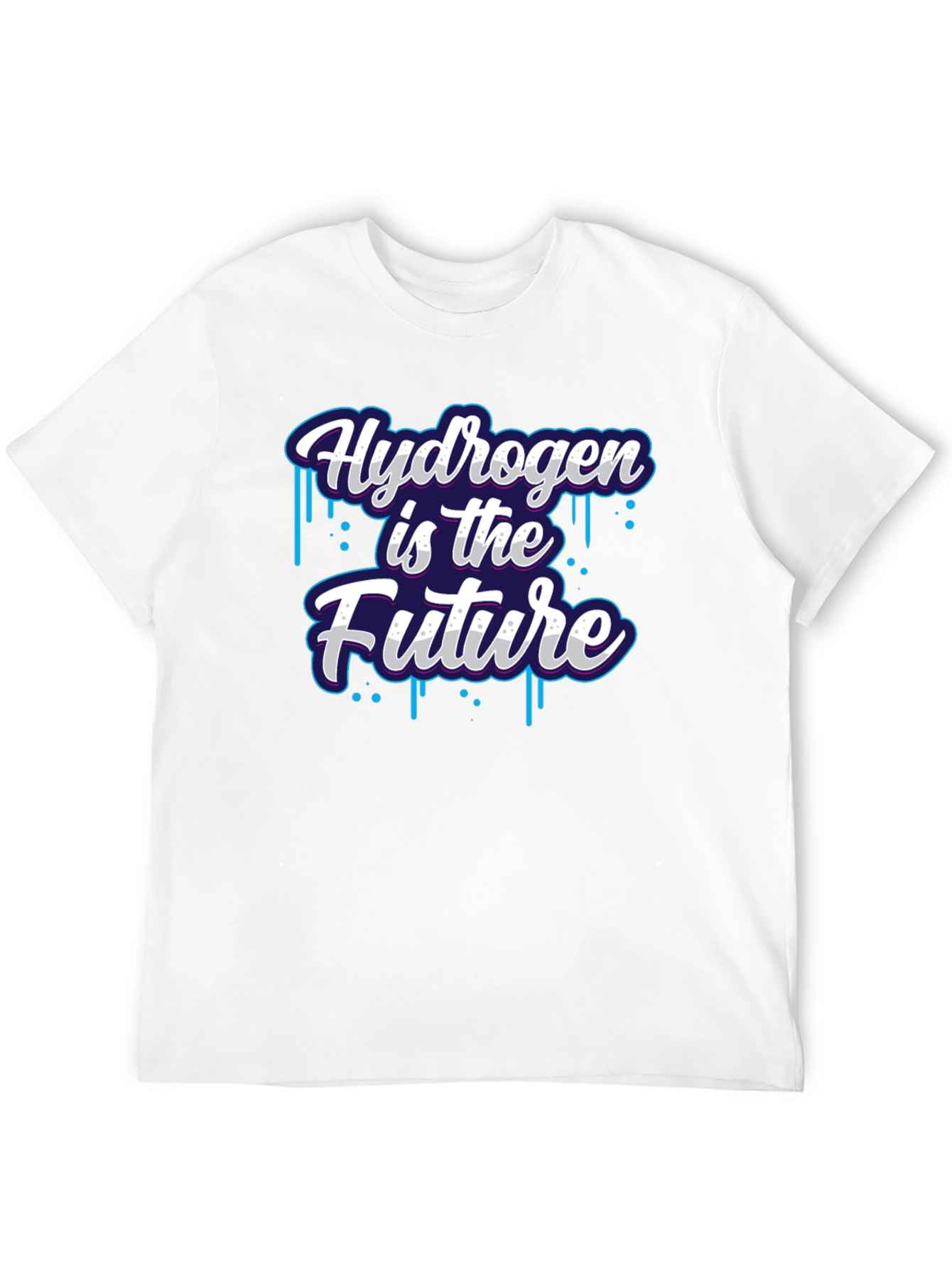 Hydrogen is the Future Graphic T-Shirt - 12