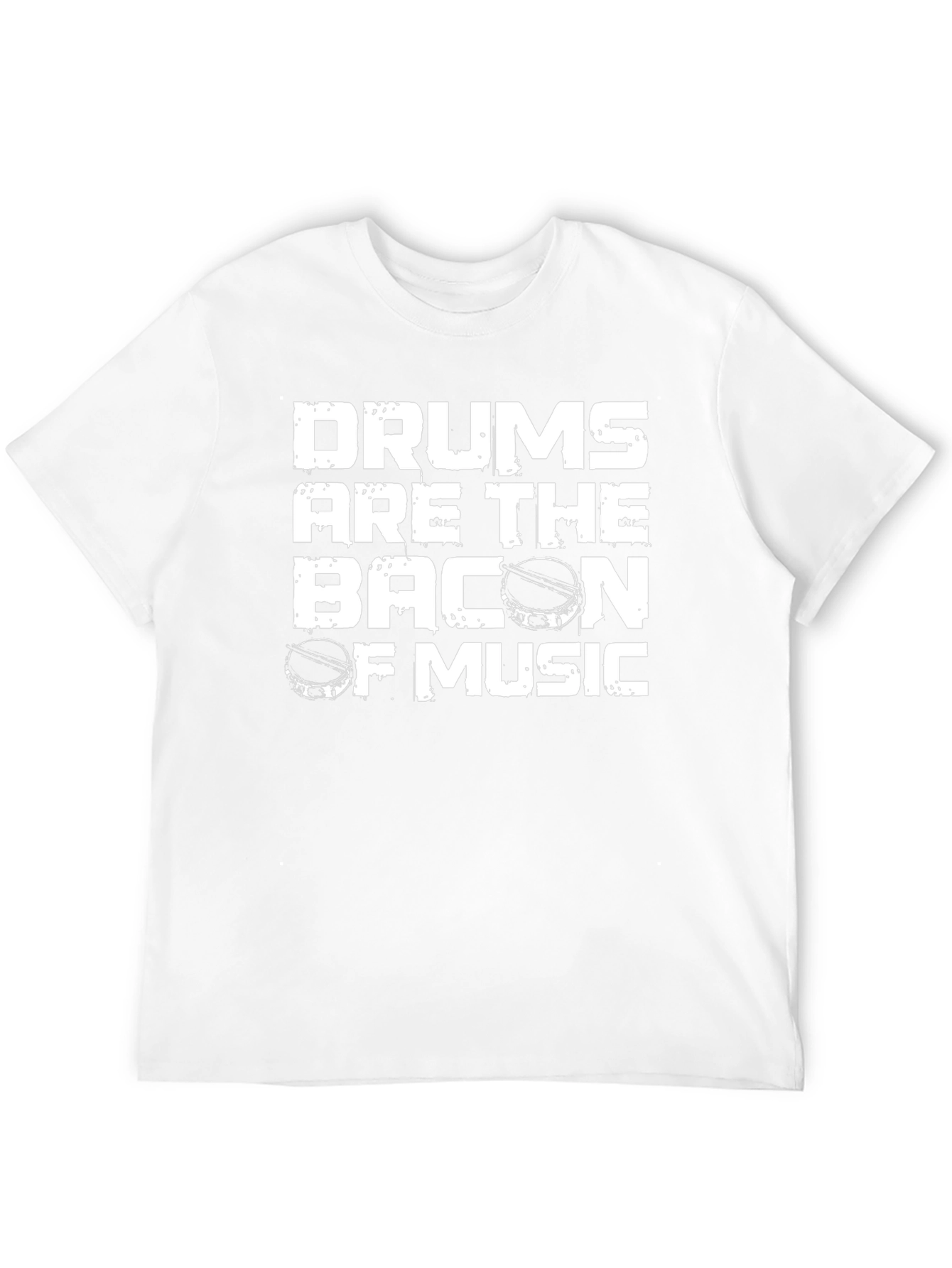 Black Drums Are The Bacon Of Music T-Shirt view 12