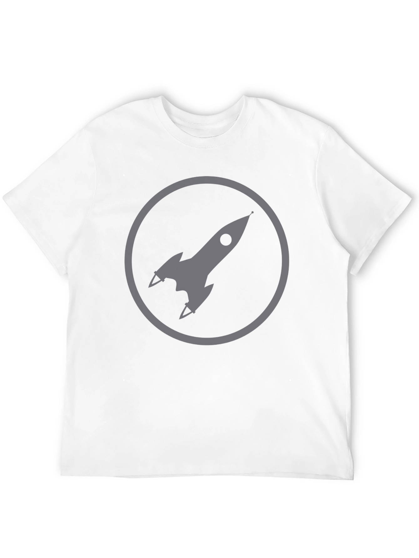 Black Rocket Circle Graphic Tee - Classic Cool view 12