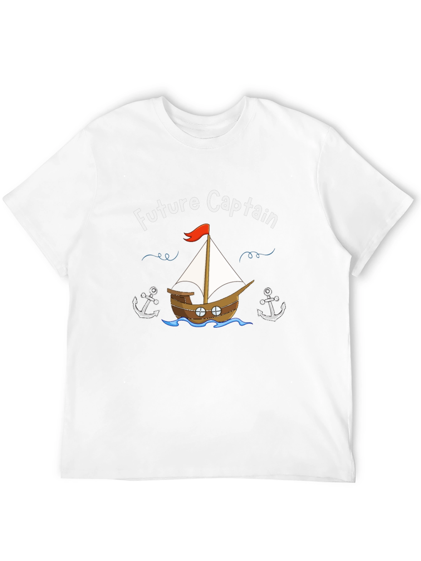 Black Future Captain T-Shirt: Nautical Adventure Awaits view 12