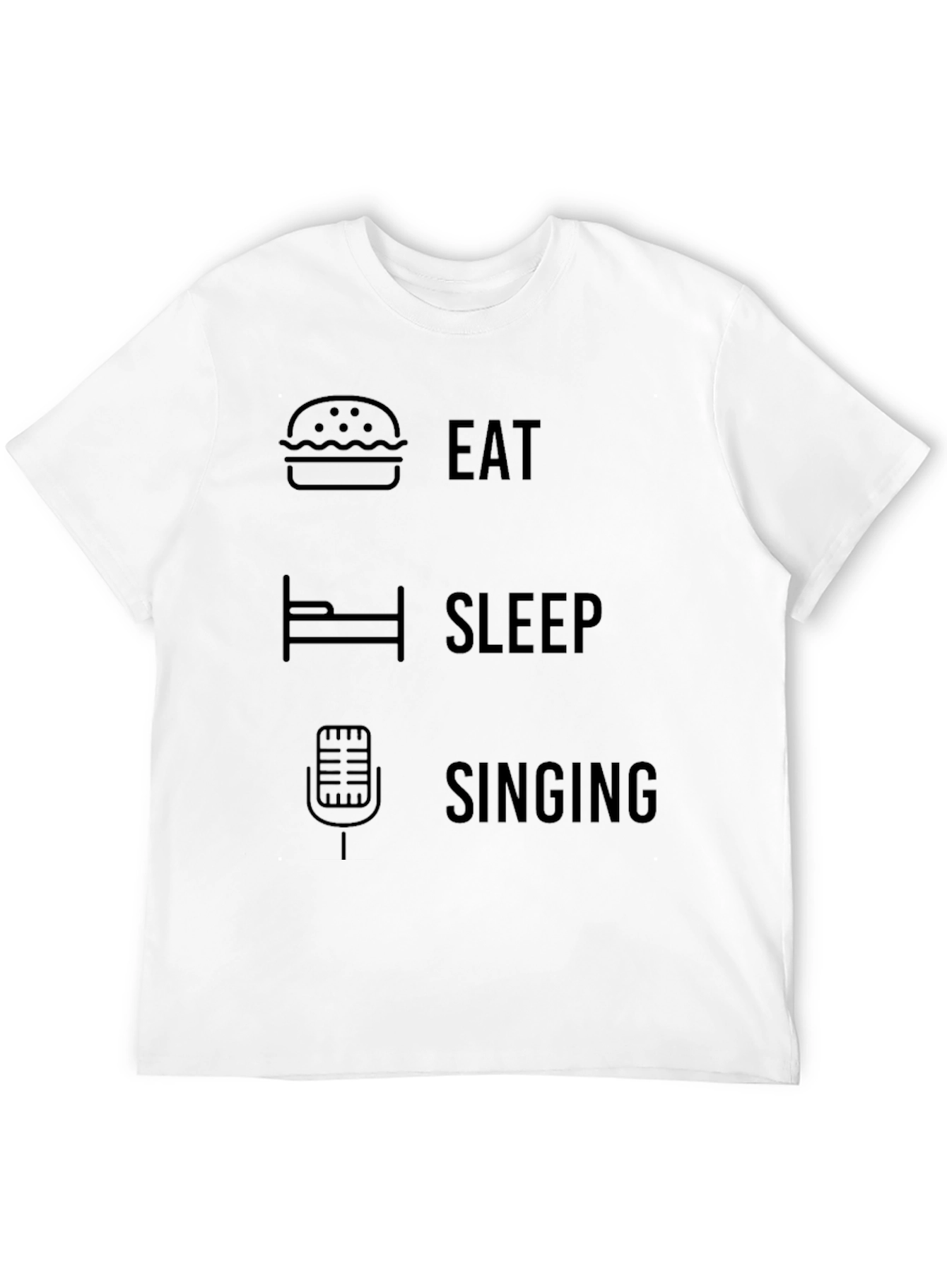 Eat Sleep Singing T-Shirt - 12