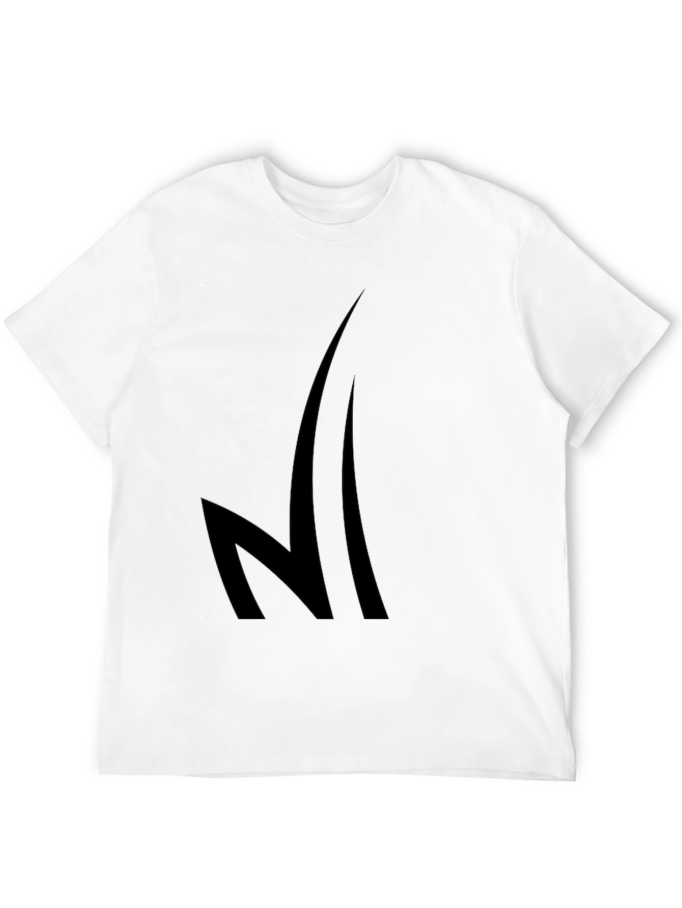 Black Black Graphic Tee - Modern Design view 12