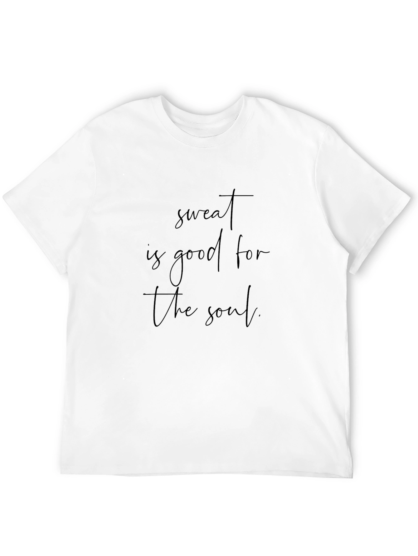 Black Sweat is Good for the Soul Graphic Tee view 12