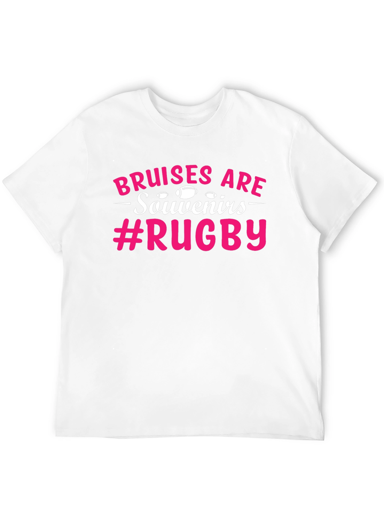 Black Bruises Are Souvenirs Rugby Graphic T-Shirt view 12
