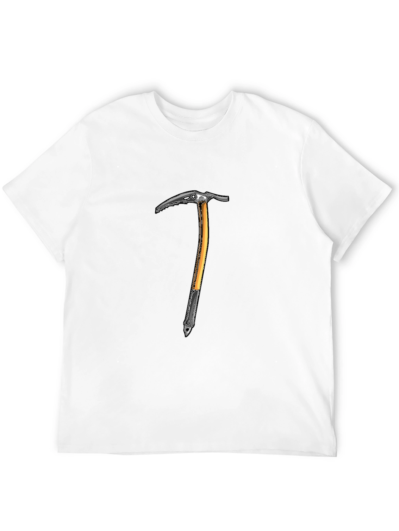 Black Climbing Ice Axe Graphic Tee - Black view 12