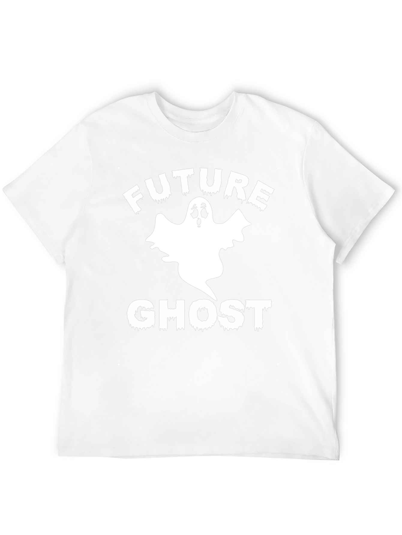 Black Future Ghost T-Shirt - Halloween Spooky Season view 12