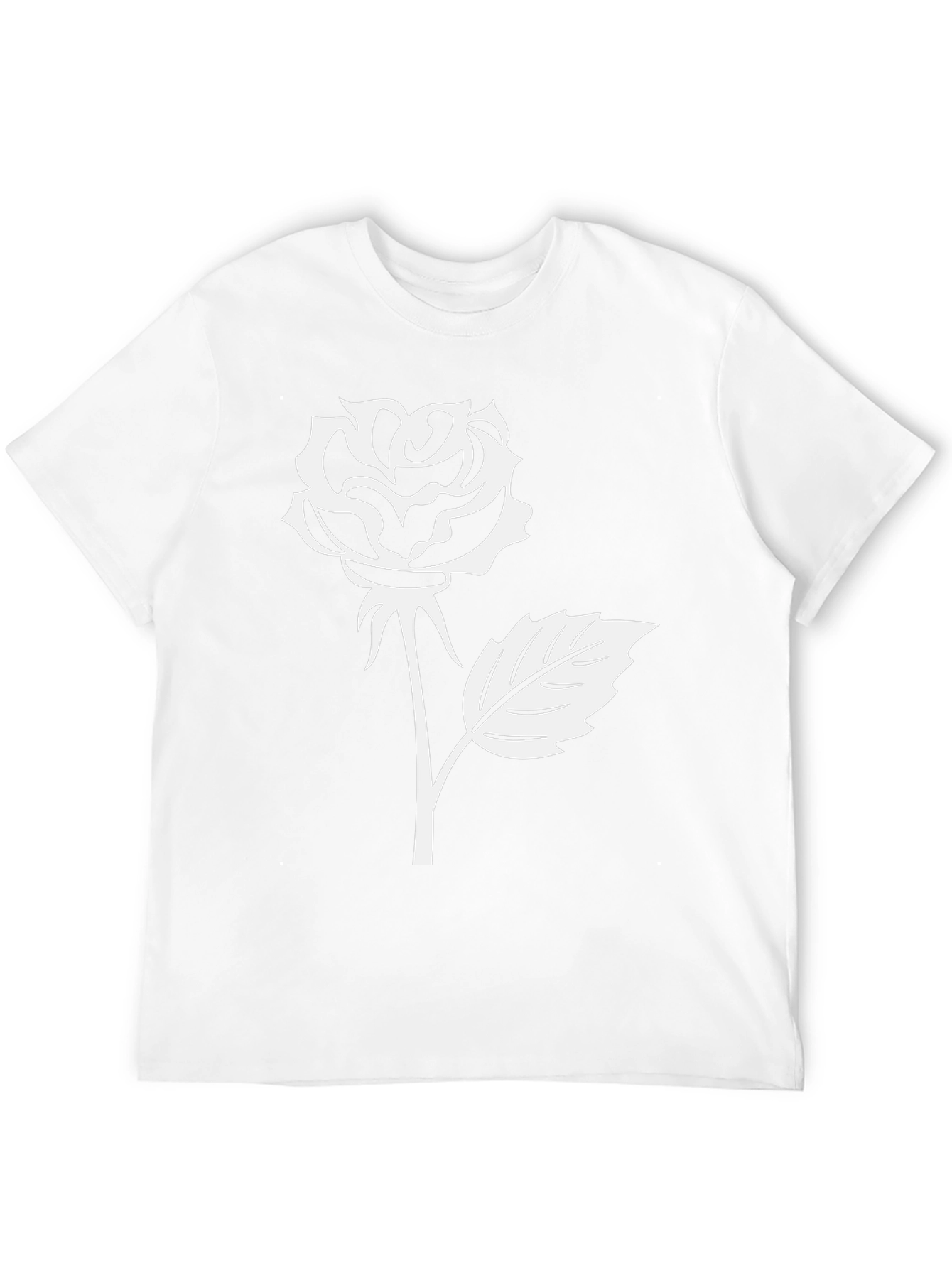 Black Rose Graphic T-Shirt - Black view 12