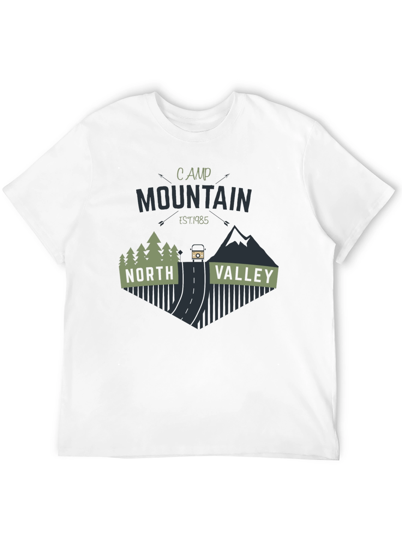 Black Camp Mountain North Valley T-Shirt view 12