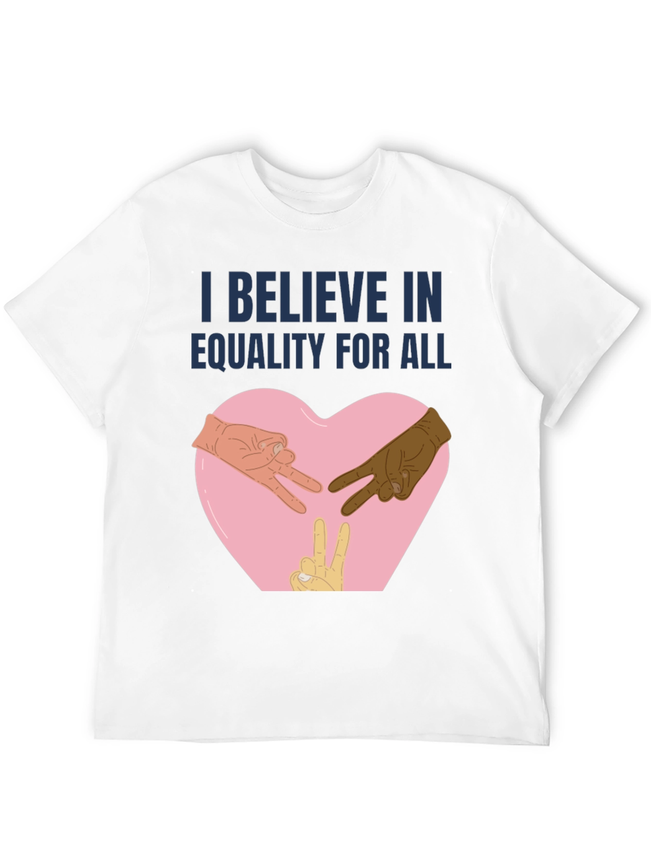 Black Equality for All T-Shirt view 12