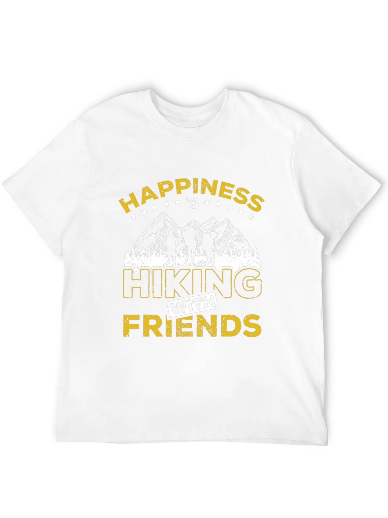 Black Hiking Friends Graphic T-Shirt - Adventure Time! view 12
