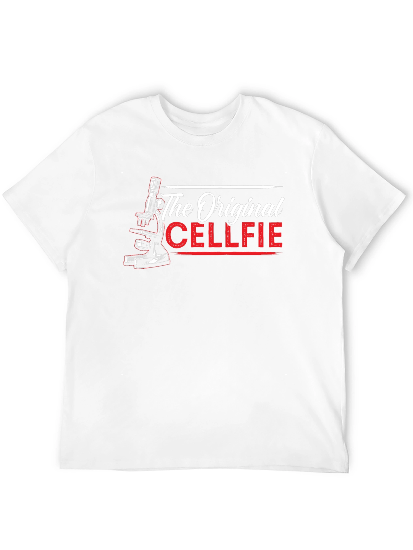 Black The Original Cellfie T-Shirt - Biology Humor view 12