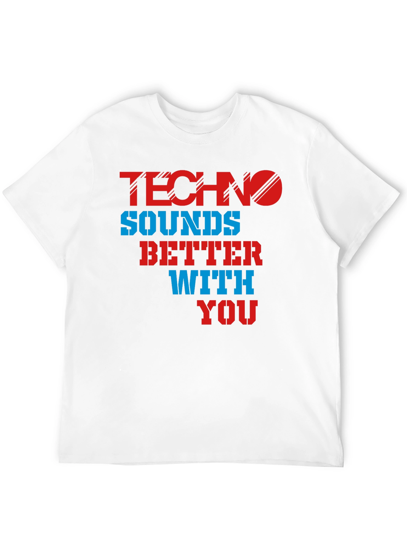 Black Techno Sounds Better With You T-Shirt view 12