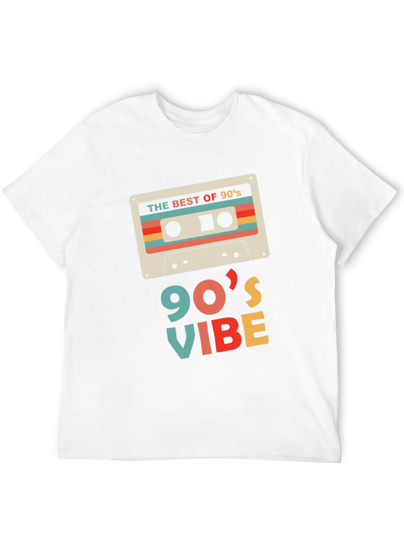 Black Retro 90's Vibe Graphic Tee view 12