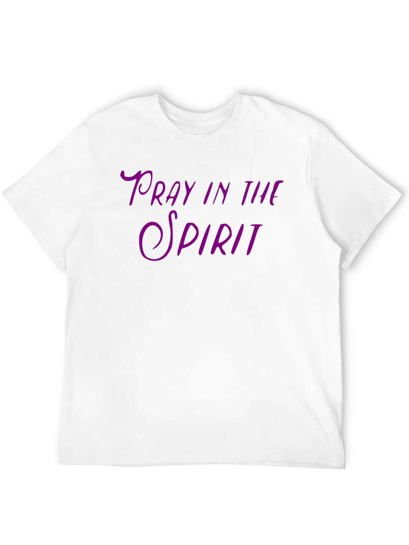 Black Pray in the Spirit Graphic T-Shirt - Black view 12