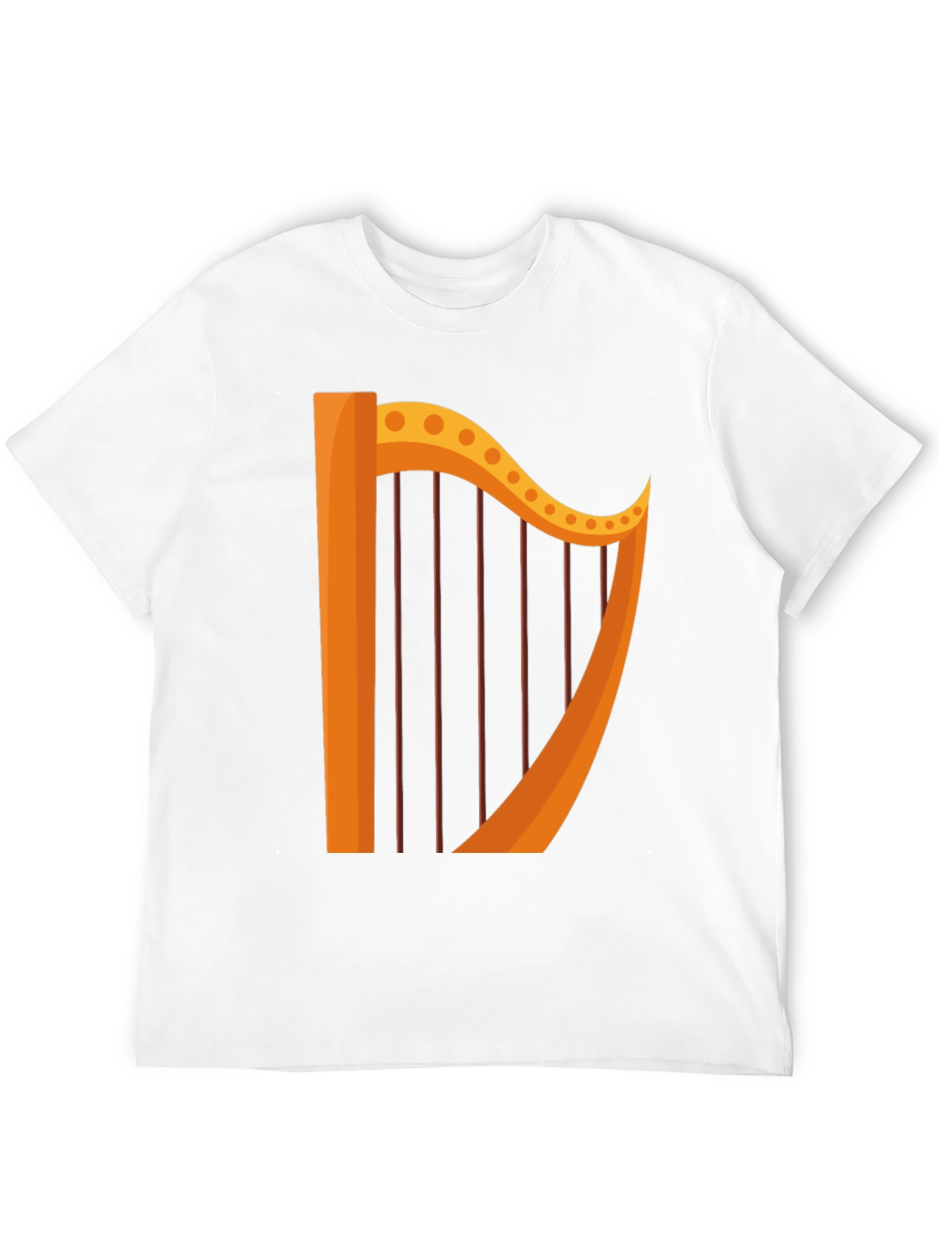 Black Harp Graphic Black T-Shirt view 12