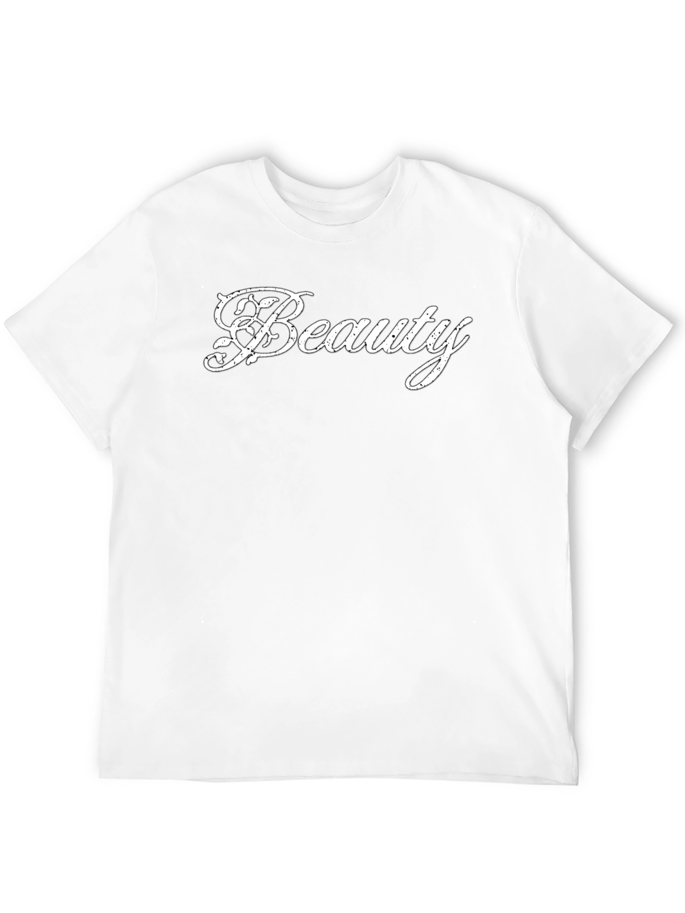 Black Beauty Graphic Tee - Men's Black Cotton T-Shirt view 12